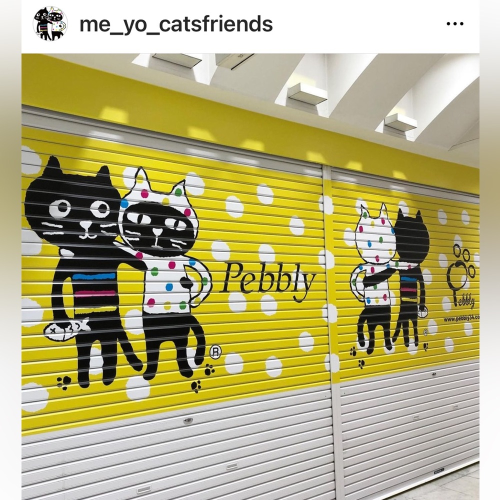 Pebbly Me & Yo cats LALACUB free size sunglasses kitty v neck tee with sequins - Picture 8 of 14